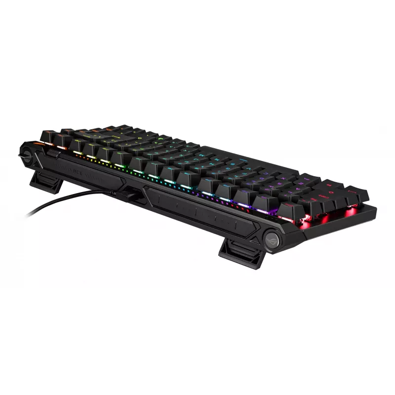 Mechanická herná klávesnica ASUS ROG Falchion Ace 75% — USB, magneticko-mechanické spínače, RGB, čierna