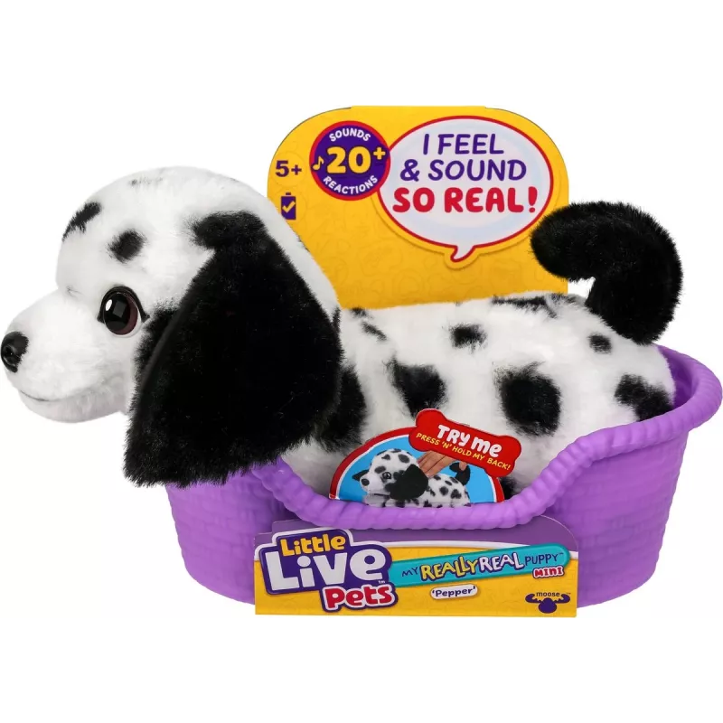 Moose Toys Little Live Pets My Really Real Puppy Mini's – Pepper