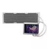 All-in-One kvapalinový chladič ASUS ROG RYUO IV 360 ARGB WHT – 360 mm radiátor, 120 mm ventilátor, biely
