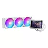 All-in-One kvapalinový chladič ASUS ROG RYUO IV 360 ARGB WHT – 360 mm radiátor, 120 mm ventilátor, biely