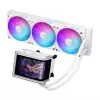 All-in-One kvapalinový chladič ASUS ROG RYUO IV 360 ARGB WHT – 360 mm radiátor, 120 mm ventilátor, biely