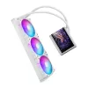 All-in-One kvapalinový chladič ASUS ROG RYUO IV 360 ARGB WHT – 360 mm radiátor, 120 mm ventilátor, biely