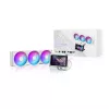 All-in-One kvapalinový chladič ASUS ROG RYUO IV 360 ARGB WHT – 360 mm radiátor, 120 mm ventilátor, biely
