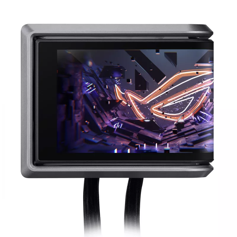 All-in-One kvapalinový chladič ASUS ROG RYUO IV 360 ARGB — 360 mm radiátor, 120 mm ventilátor, čierny