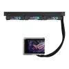 All-in-One kvapalinový chladič ASUS ROG RYUO IV 360 ARGB — 360 mm radiátor, 120 mm ventilátor, čierny