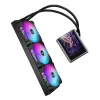 All-in-One kvapalinový chladič ASUS ROG RYUO IV 360 ARGB — 360 mm radiátor, 120 mm ventilátor, čierny