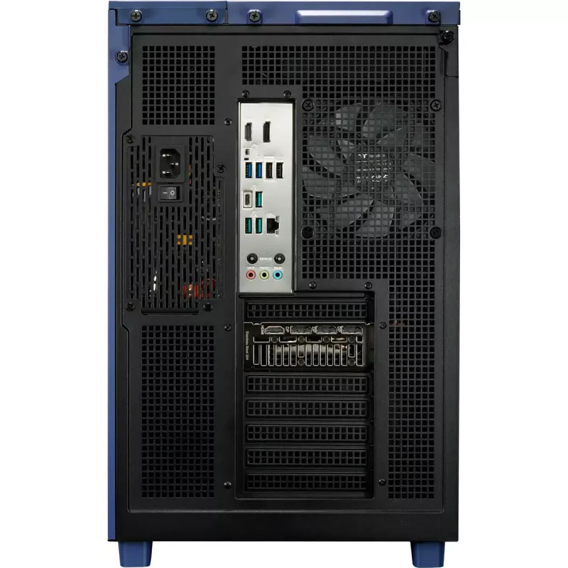 Desktop herný PC THERMALTAKE FTW V380XL 9070XT fialová/transparentná s Windows 11 Pro