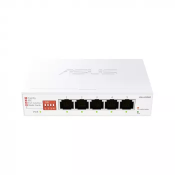 ASUS QG-U1050 Unmanaged 2.5G Ethernet (100/1000/2500) biela
