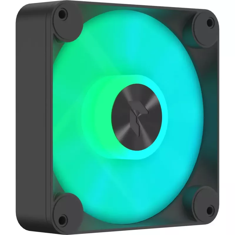 APNX 120 mm skriňový ventilátor 3 balenie (čierna) — APNX FP1-120, 3 ventilátory