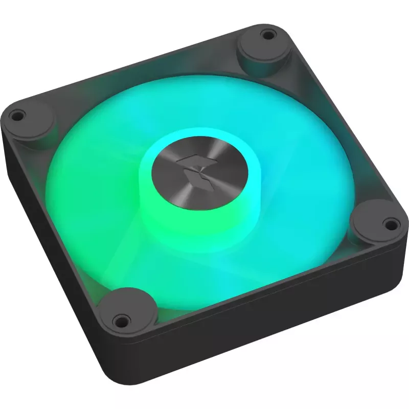 APNX 120 mm skriňový ventilátor 3 balenie (čierna) — APNX FP1-120, 3 ventilátory