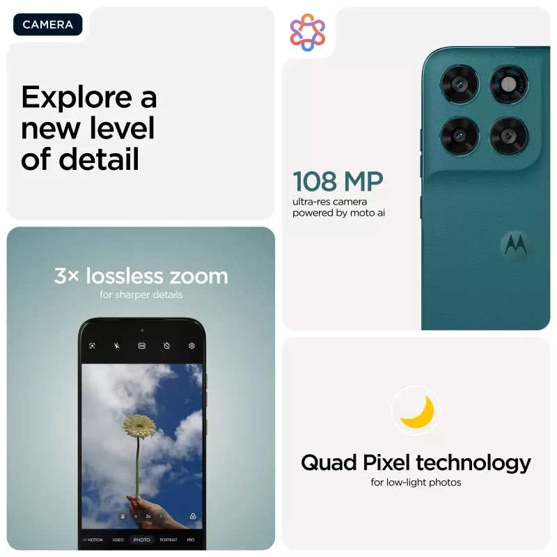 Motorola moto g77 17,3 cm (6,8 inch) Hybrid Dual SIM Android 16.0 5G USB Type-C 8 GB 256 GB 5200 mAh zelená