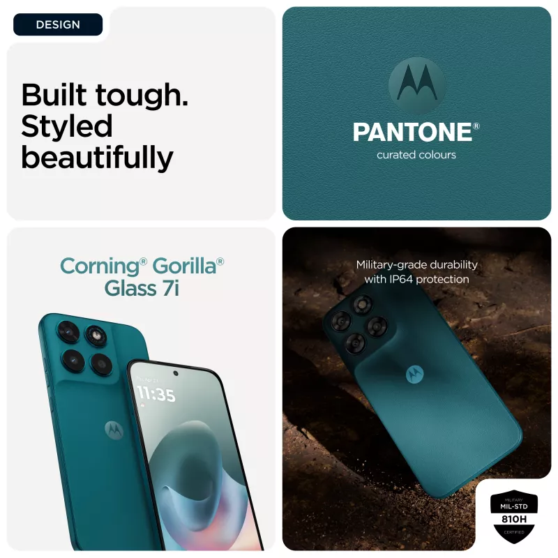 Motorola moto g77 17,3 cm (6,8 inch) Hybrid Dual SIM Android 16.0 5G USB Type-C 8 GB 256 GB 5200 mAh zelená
