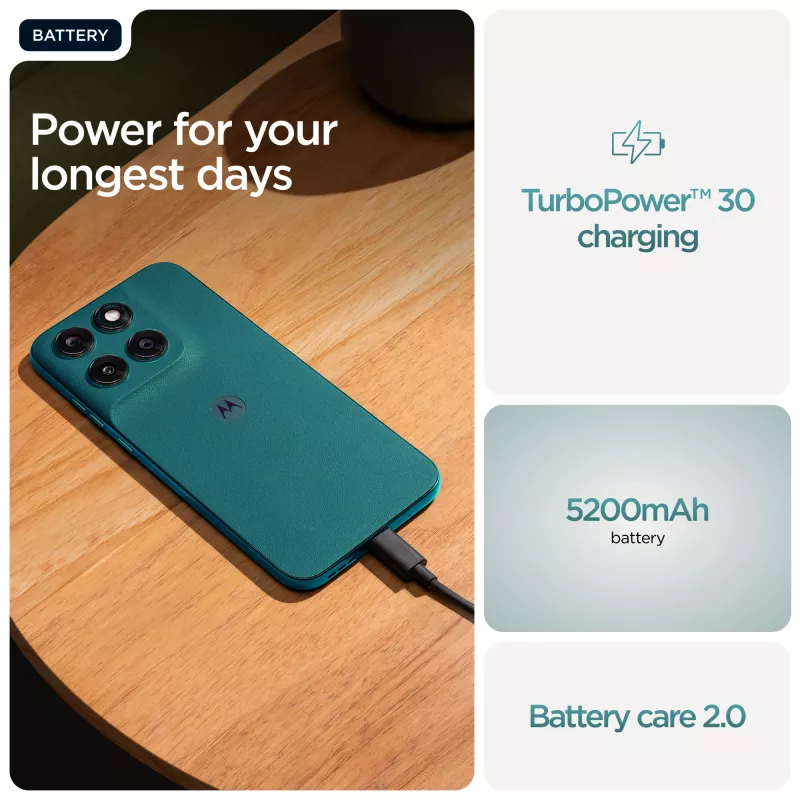 Motorola moto g77 17,3 cm (6,8 inch) Hybrid Dual SIM Android 16.0 5G USB Type-C 8 GB 256 GB 5200 mAh zelená