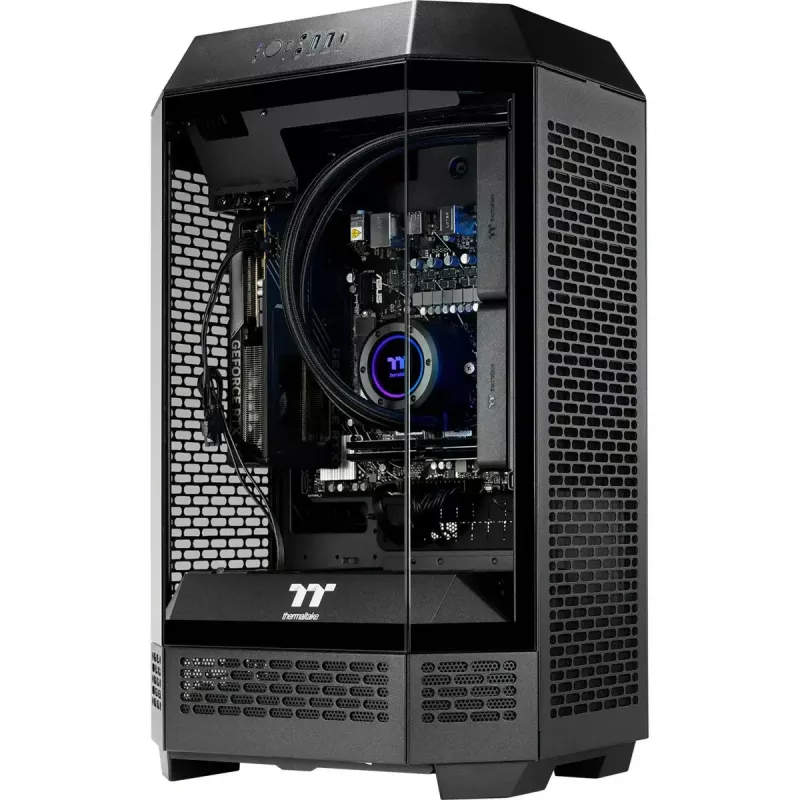 Desktop PC THERMALTAKE FTW T300 5060 čierna/transparentná, Windows 11 Pro