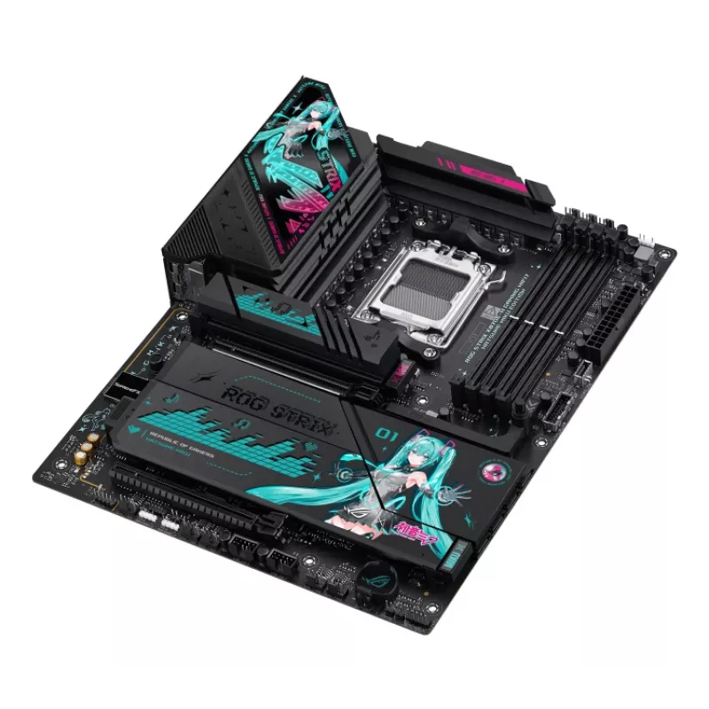 Základná doska ASUS ROG STRIX X870E-H GAMING MIKU WIFI7 ATX pre socket AM5, podpora DDR5