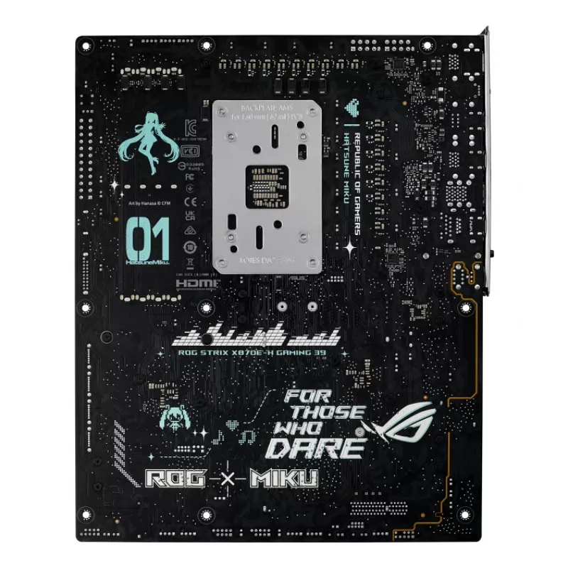 Základná doska ASUS ROG STRIX X870E-H GAMING MIKU WIFI7 ATX pre socket AM5, podpora DDR5