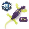 HEX BOTS Glow-in-the-Dark Gecko, nabíjateľný diaľkovo ovládaný robot pre deti, lezie po stenách pre zábavné hračky & hry, RC robot pre chlapcov & dievčatá od 4 rokov