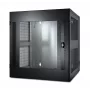 APC NetShelter 13U nástenný rack skriňa sklenené dvere obojstranne otvárateľné serverová hĺbka
