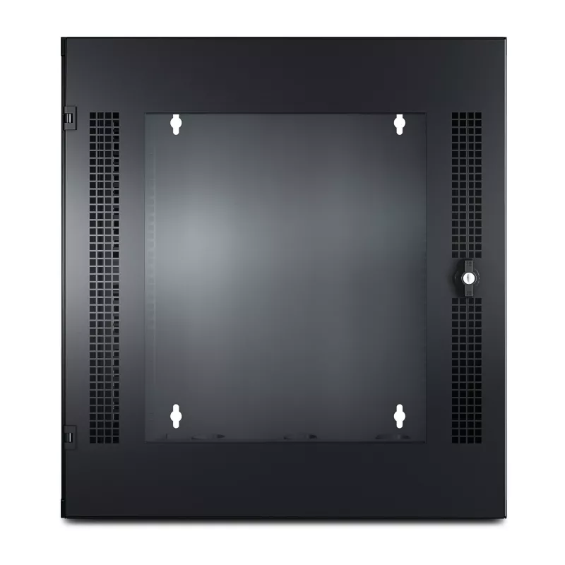 APC NetShelter 13U nástenný rack skriňa sklenené dvere obojstranne otvárateľné serverová hĺbka