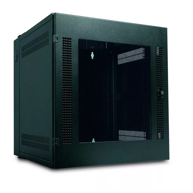 APC NetShelter 13U nástenný rack skriňa sklenené dvere obojstranne otvárateľné serverová hĺbka