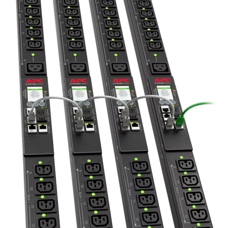 APC NetShelter Switched Rack PDU, 0U, 5,0kW, 200V a 208V, 30A, 21 C13/C15 a 3 C19/C21 zásuvky