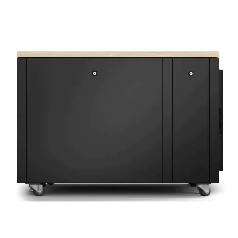 APC NetShelter zvukovo izolovaná, 12U, server rack skriňa, javor