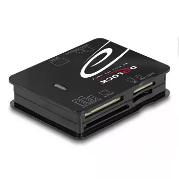 Čítačka kariet DeLOCK 91007 USB 2.0 čierna CF MMC MS MicroSD xD