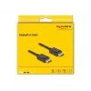 DisplayPort kábel DeLOCK 80493 8K 60 Hz 40 Gbit/s 2 m
