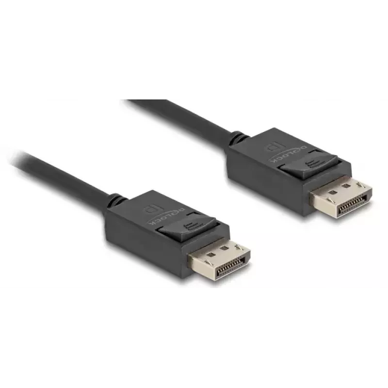 DisplayPort kábel DeLOCK 80493 8K 60 Hz 40 Gbit/s 2 m