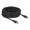 Aktívny DisplayPort kábel DeLOCK 85502 8K 60 Hz 10 m