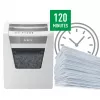 Leitz IQ Office skartovačka P4, krížový rez, 22,3 cm, 4 x 40 mm, 23 l, 225 listov, 55 dB