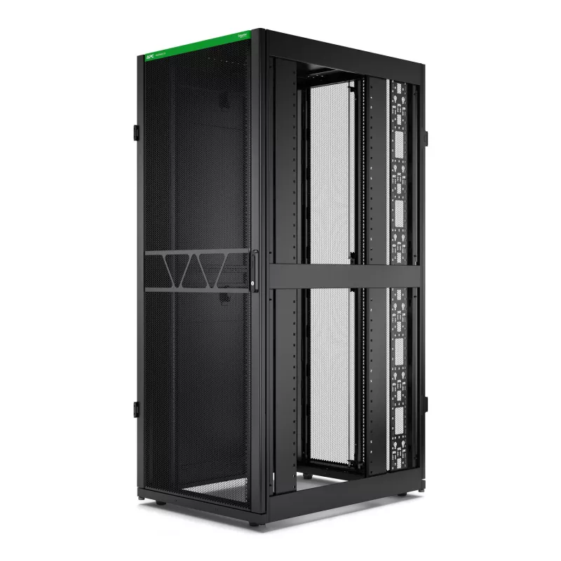 APC NetShelter SX Server Rack Gen 2, 42U, 1991H x 800W x 1070D mm, s bočnými stenami, čierna