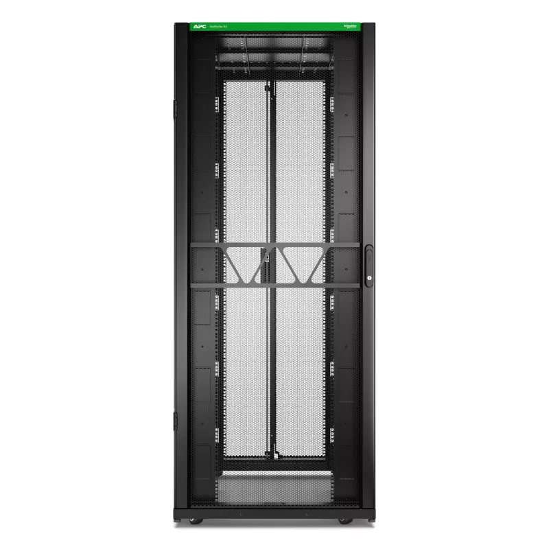 APC NetShelter SX Server Rack Gen 2, 42U, 1991H x 800W x 1200D mm, s bočnými stenami, čierna