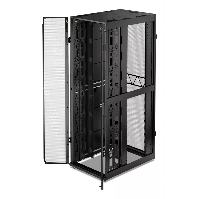 APC NetShelter SX, Server Rack skriňa, Gen 2, 52U, 2436H x 800B x 1200T mm, s bočnými stenami, čierna