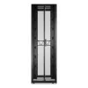 APC NetShelter SX, Server Rack skriňa, Gen 2, 52U, 2436H x 800B x 1200T mm, s bočnými stenami, čierna