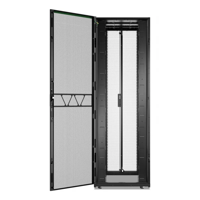 APC NetShelter SX, Server Rack skriňa, Gen 2, 52U, 2436H x 800B x 1200T mm, s bočnými stenami, čierna