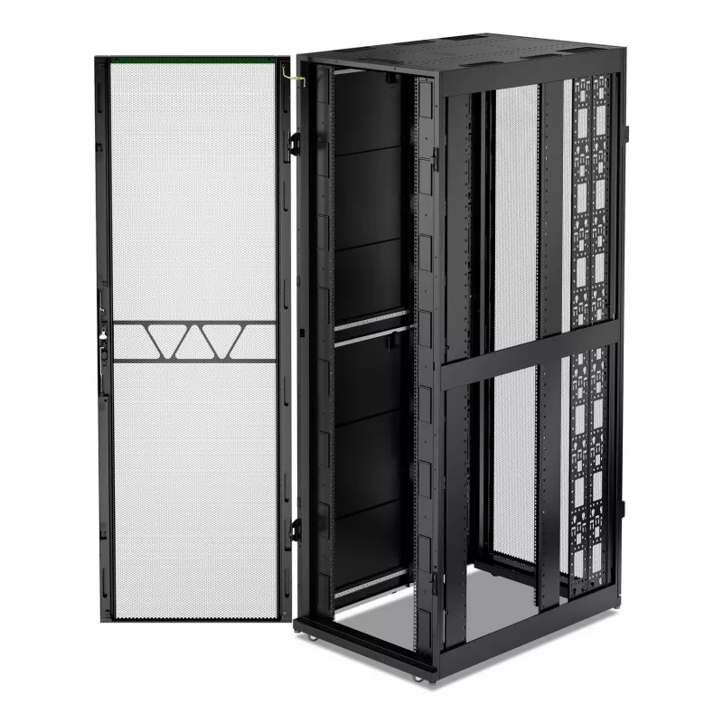 APC NetShelter SX, Server Rack skriňa, Gen 2, 52U, 2436H x 800B x 1200T mm, s bočnými stenami, čierna