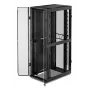 APC NetShelter SX, Networking Rack skriňa, 48U, 2258H x 750W x 1200D mm, s bočnými stenami, čierna