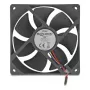 DeLOCK 67302 ventilátor 9,2 cm čierny guľôčkové ložisko