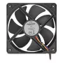 DELOCK 67303 počítačový skriňový ventilátor 120 mm, 24 V, guľôčkové ložisko, čierny