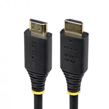 StarTech.com 5m (16ft) certifikovaný Ultra High Speed HDMI kábel, 8K 60Hz/4K 120Hz, HDMI 2.1 kábel s HDR10+ / eARC, 48Gbps, 8K HDMI kábel pre monitor/TV/display, flexibilný TPE plášť