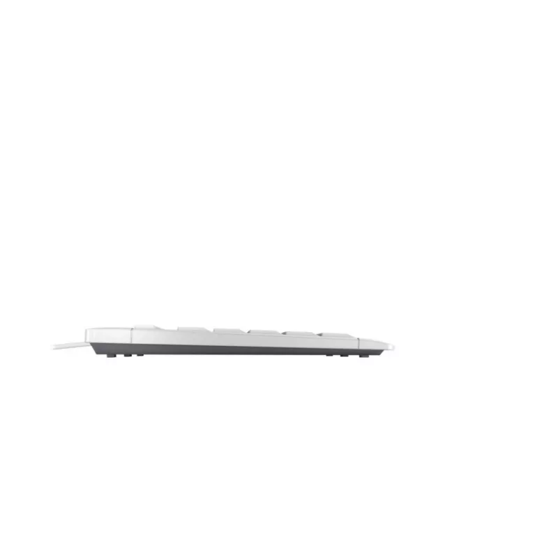 CHERRY STREAM KEYBOARD TKL, drôtová USB, rozloženie US so symbolom eura, svetlosivá (JK-8600EU-0)