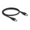 DeLOCK 64181 USB hub 3.2 Gen 2 Type-A 10000 Mbit/s sivý