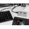 DeLOCK 64181 USB hub 3.2 Gen 2 Type-A 10000 Mbit/s sivý