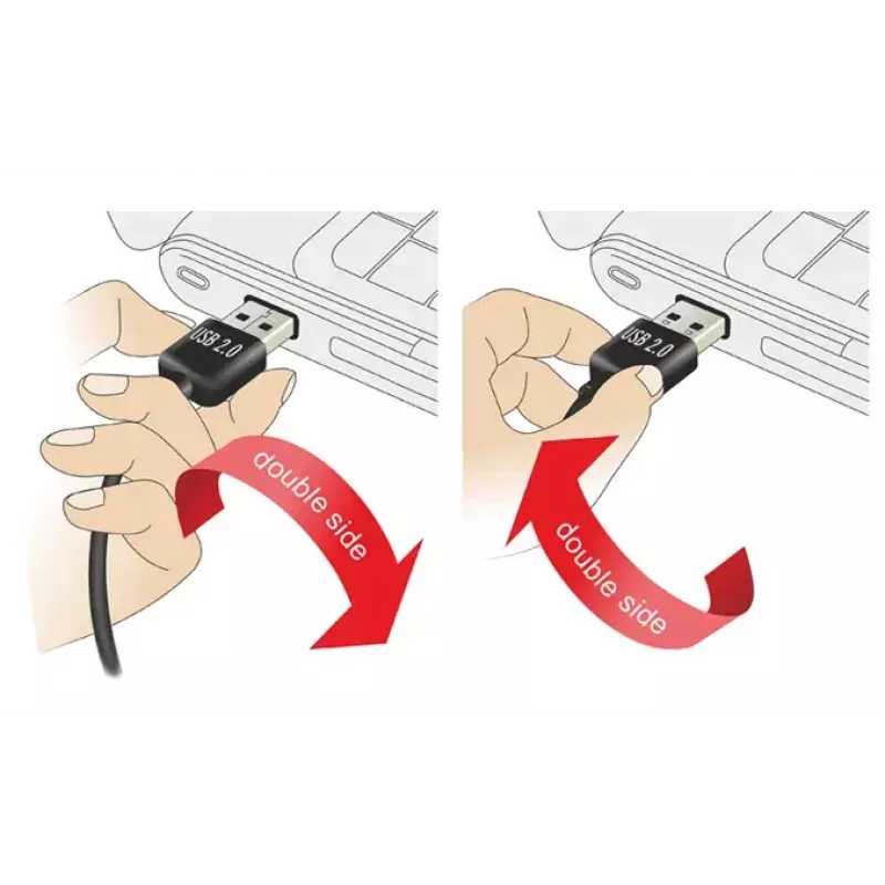 USB kábel DeLOCK 1m USB 2.0 A - Mini-USB samec/samec
