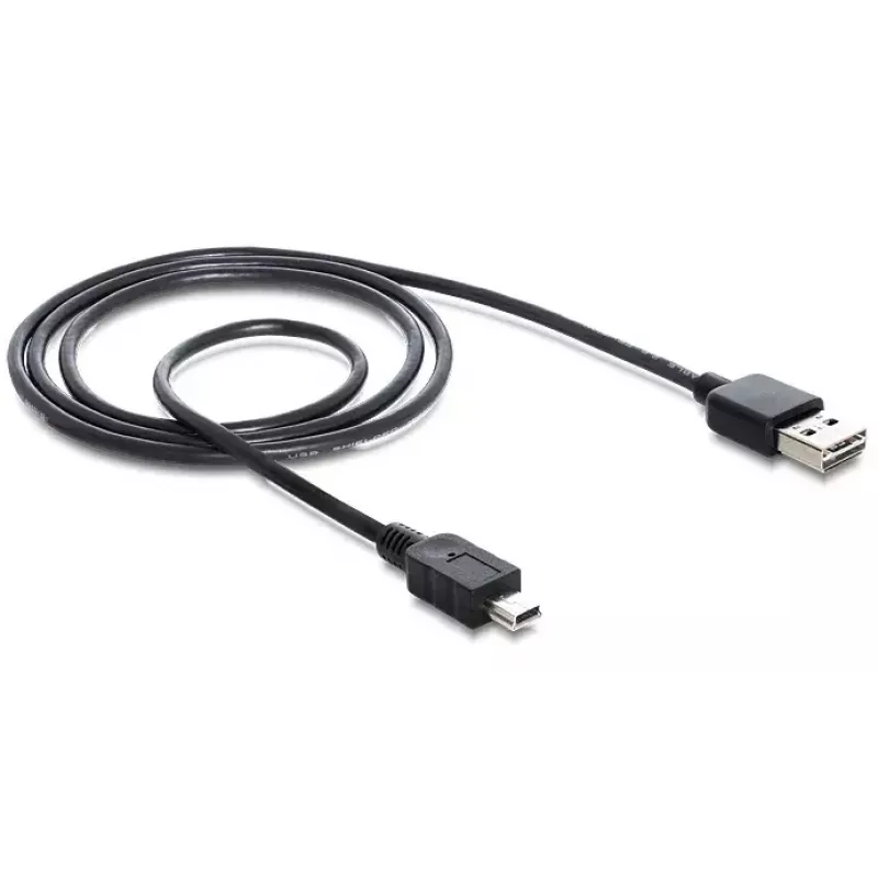 USB kábel DeLOCK 1m USB 2.0 A - Mini-USB samec/samec