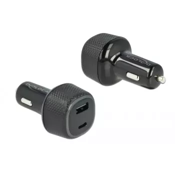 Autonabíjačka DeLOCK 64108 USB Type-C PD 3.0 a USB Type-A 63 W