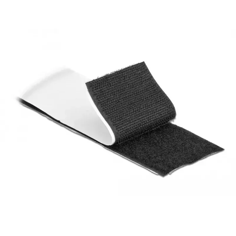 Suchý zips DeLOCK D 10 m x Š 50 mm čierny