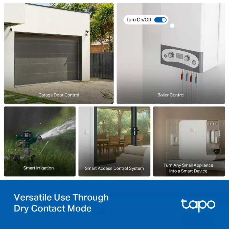 TP-Link TAPO S110E(UN) Smart-Home aktor spínací aktor 7 kanálov