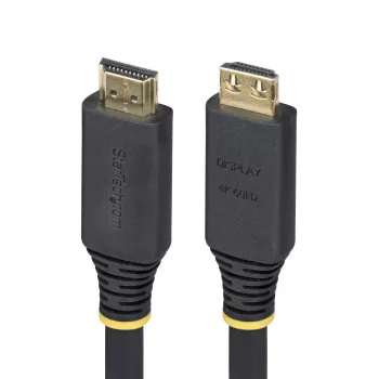 StarTech.com 10m (33ft) aktívny High Speed HDMI kábel s protišmykovými konektormi, 4K 60Hz/1440p 144Hz, HDR10/HDCP 2.2/ARC, 18Gbps, UHD HDMI kábel pre TV/monitor/displej, TPE plášť